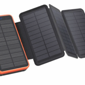 Lippa 10.000 mAh Foldbar 7W Solcelle Powerbank