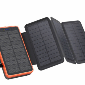 Lippa 20.000 mAh Foldbar 7W Solcelle Powerbank