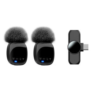 Lippa Pro 2-pak Trådløs Støjreducerende Mikrofon - USB-C