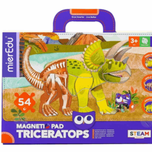 mierEdu Magnetisk legetavle - Triceratops