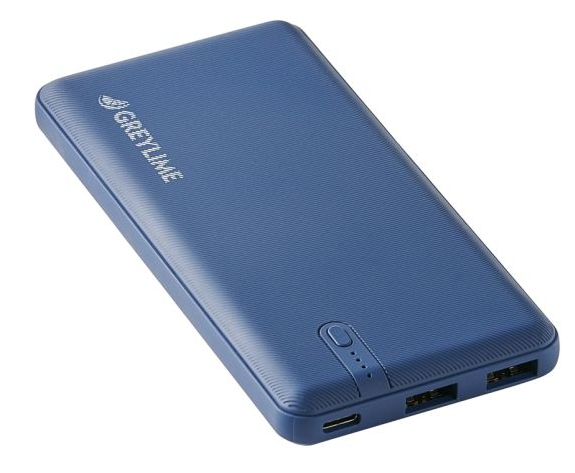 GreyLime OCEAN 10.000 mAh Powerbank - Deep Blue