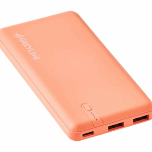 GreyLime OCEAN 10.000 mAh Powerbank - Coral Red