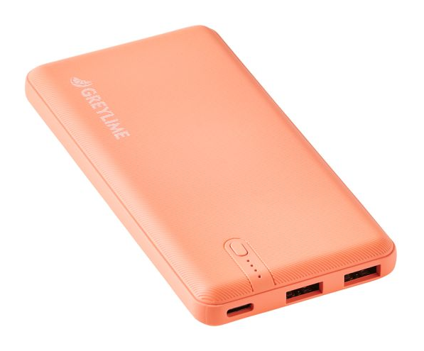 GreyLime OCEAN 10.000 mAh Powerbank - Coral Red