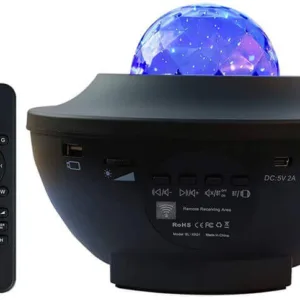 Stjernehimmel projektor - med Bluetooth