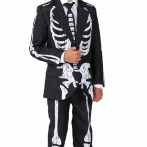 Suitmeister Boys Skeleton Grunge Black L