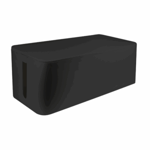 Kabelskjuler - 40,5 x 15,5 x 13,5 cm, sort (stor)