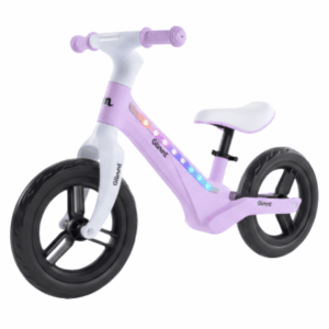 Glimmt - Løbecykel med LED til børn 3-7 år - Pink