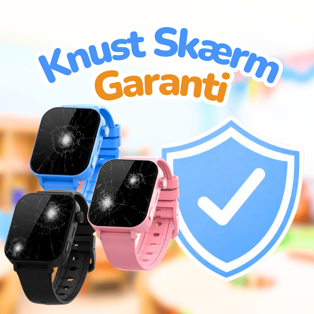 Knust skærm garanti - Kidsbuddy