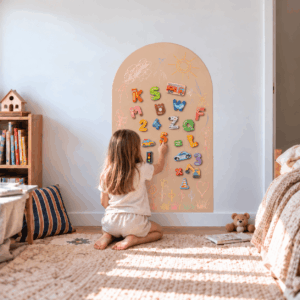 KidsBoard - Kreativ Magnettavle til børn - Blush
